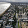 The stretch of land between Kananook Creek and Nepean Highway is the centre of a major planning dispute in Frankston.
