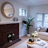 The living room of the house in Bent Street, Lindfield that went under the hammer today.