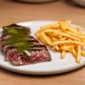 Steak frites.