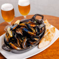 Kangaroo Island black mussels at Kailis Brothers, Leederville.