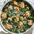 Adam Liaw’s pork and silverbeet stew.