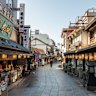Founded in 1629, a distinctive street market culture has since evolved in Shibamata.
