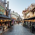 Founded in 1629, a distinctive street market culture has since evolved in Shibamata.
