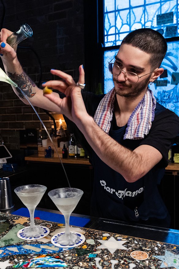 As its name suggests, the Newtown bar is all about martinis.