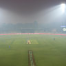 Heavy smoke forces BBL match in Canberra to be abandoned