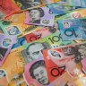 The Australian dollar has shed nearly US5¢ in three weeks.
