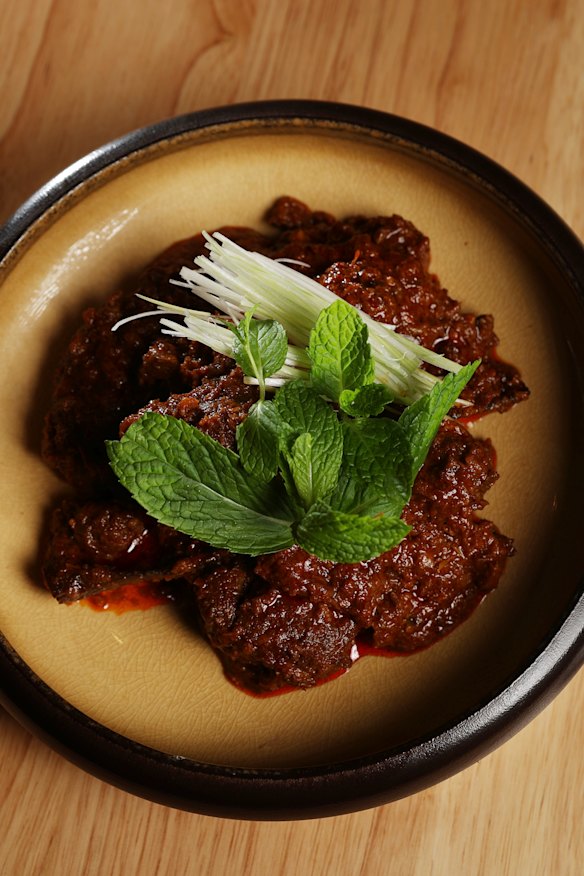 Wagyu rendang.