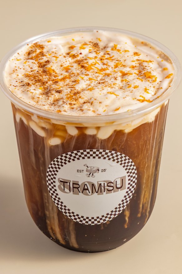 Siora’s mont blanc drink, available to take away.