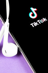 Video sharing app TikTok
