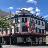 The Strand Hotel, on the corner of William and Crown Streets, Darlinghurst.