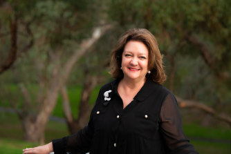 Australian mining magnate Gina Rinehart.