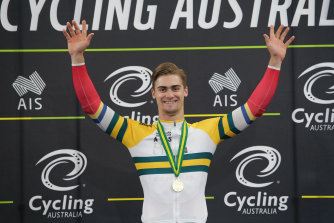 Australian track cyclist Matthew Glaetzerâ€™s Olympic campaign begins today.