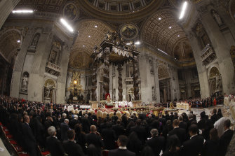 The annual event at St Peter's Basilica is one of the most important Catholic ceremonies of the year.