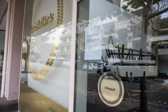 Aristotle’s Restaurant in Neutral Bay on Friday.