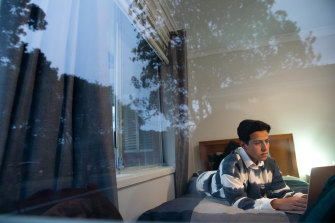 The Premier is keen to help HSC students like Nathan Khoury, of Greystanes.