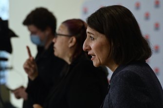 Premier Gladys Berejiklian says restrictions are tight enough despite rising case numbers. 