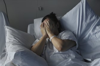“I was lying there terrified. Every time I woke up I had panic attacks.”