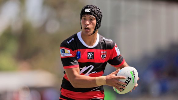 Joseph Suaalii had a brilliant senior debut for the Bears on Saturday.