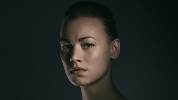Yvonne Strahovski has become compelling viewing on The Handmaid's Tale.