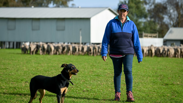 Avenel farmer Belinda Steers backs the federation’s push to ban camping on farmland.