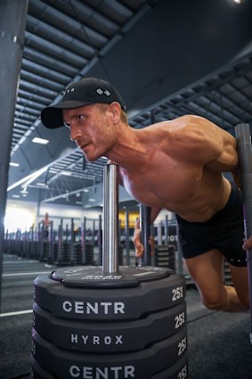 Clancy consumed nothing but four litres of water a day when water fasting.