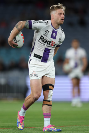 Cameron Munster at Accor Stadium on Friday.