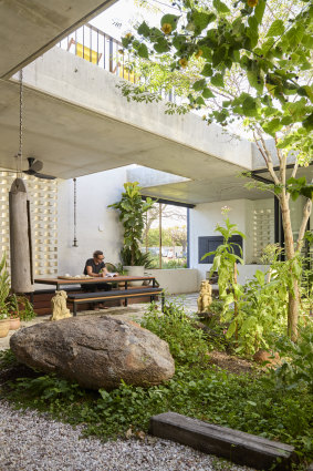 Small and sustainable: Jimmy’s House in North Perth takes a stance against building bigger homes with little or no greenery. 