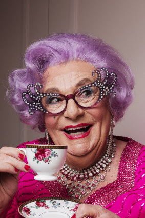 Dame Edna Everage made us laugh for decades.