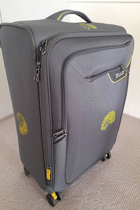 Reader Stuart Ewing’s snail stencil helps his family spot their bags.