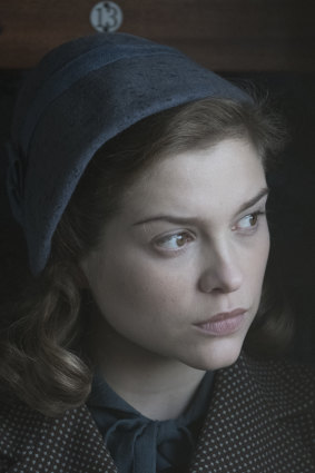 Sophie Cookson plays the young Joan Stanley in Red Joan. 