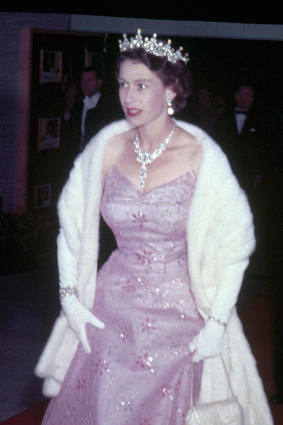 Queen Elizabeth II during a visit to Malta in 1951.