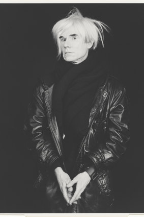 Andy Warhol, 1986, New York.