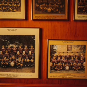 Photographs from the school’s “hall of fame” have had images and names of sexual abusers removed.