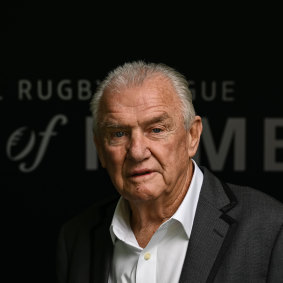 George Piggins was in July inducted into rugby league’s Hall of Fame.