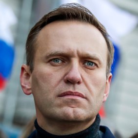 Russian opposition activist Alexei Navalny. 