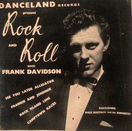 Frankie Davidson was an early Australian rock influence. 