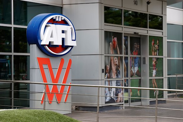 About 35 per cent of AFL staff said in a survey last year that they were not comfortable with AI being adopted in the workplace.