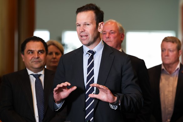 Nationals leader Matt Canavan, pictured in June, says boys are “sick and tired of getting lectures about how bad men are”.