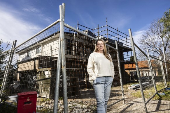 Amanda Owen at her home in Baulkham Hills.