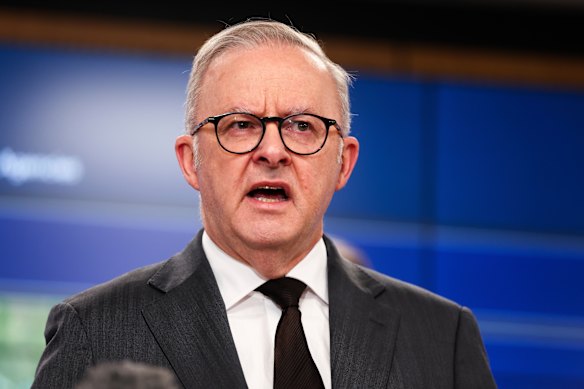 Prime Minister Anthony Albanese said ASPI needed to think about how it was conducting itself.