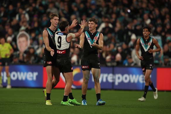 Zak Butters and Mitch Georgiades have been instrumental for the Power.