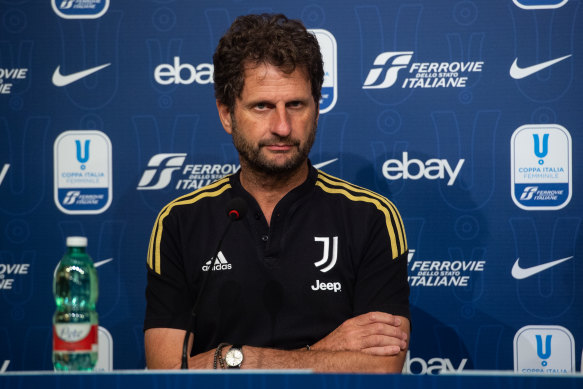 Joe Montemurro is coach of the Juventus women’s team.