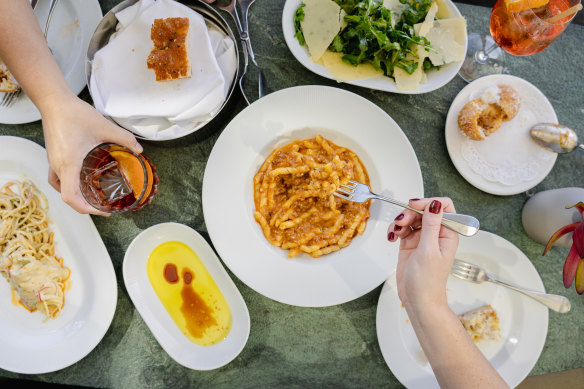 At Crown Sydney, a’Mare Cucinetta will showcase quick pasta dishes.