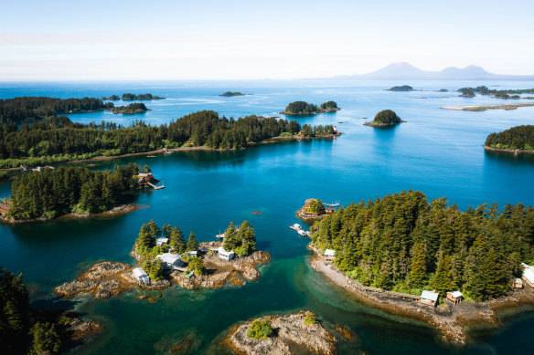 The waterways around Sitka.