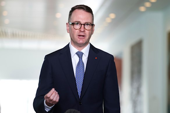 Liberal frontbencher Andrew Bragg.