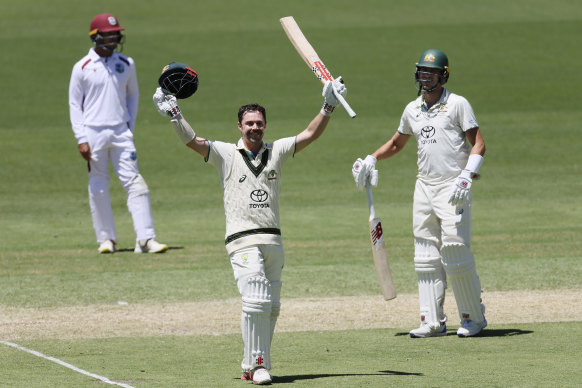 Travis Head’s century pushed Australia to a commanding first-innings lead in Adelaide.