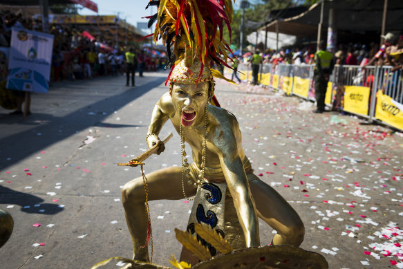 Barranquilla is home to Colombia’s biggest carnival.