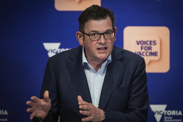 Victorian Premier Daniel Andrews.