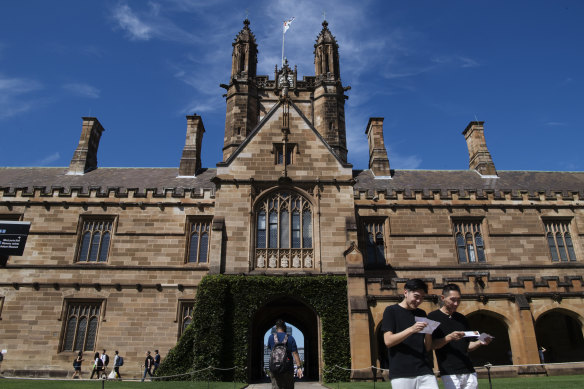The University of Sydney, where the vice-chancellor Michael Spence earned $1.53 million, including non-monetary benefits worth $613,000, last year.