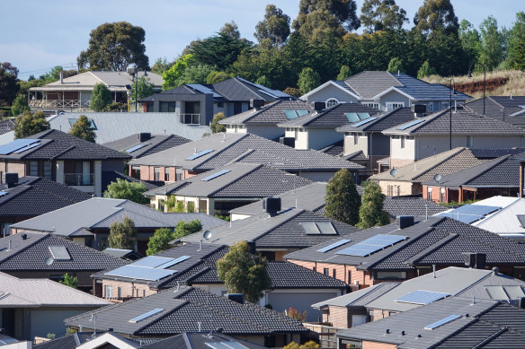 There are elevated levels of financial stress among home borrowers in some outer suburban marginal electorates 